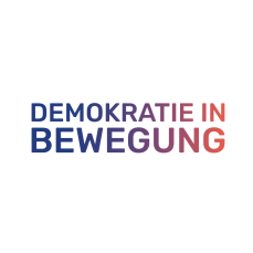 Demokratie in Bewegung, Logo